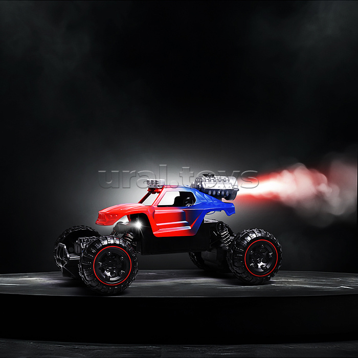Машина "Багги. Мощный заезд" дым р/у, 27 MHz, в коробке