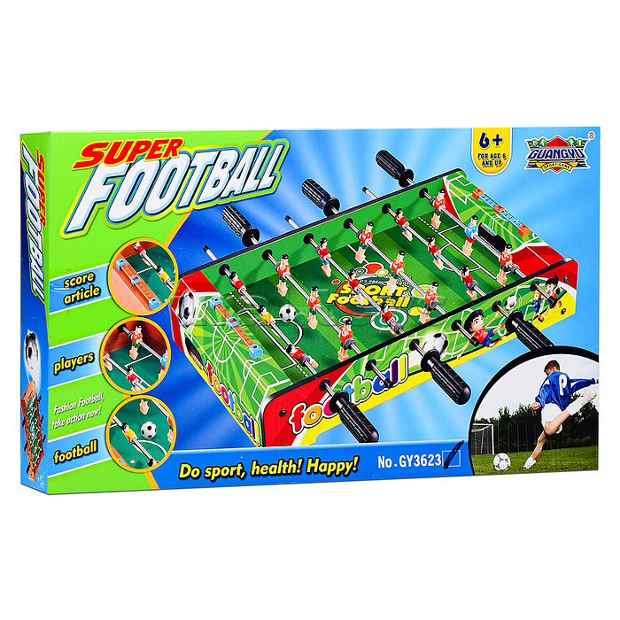 Настольная игра Футбол "Футбольное поле" в коробке