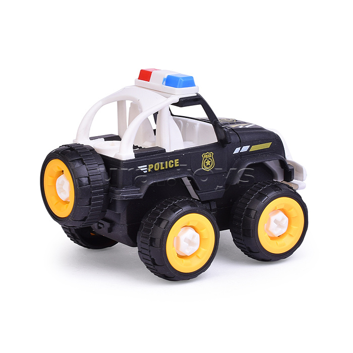 Конструктор "Полиция" с отвёрткой, в пакете