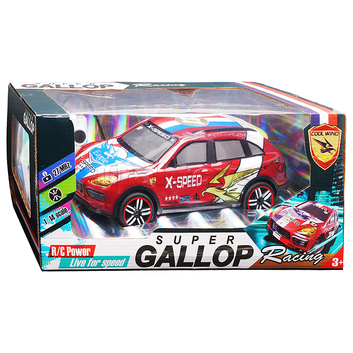 Машина "Призрак" на р/у, 27 MHz, в коробке