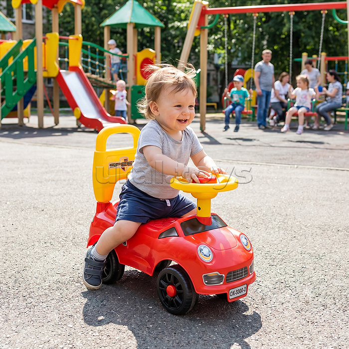 Каталка для детей Rocket R0277 (цвет красный)