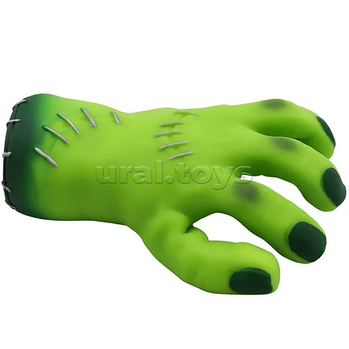 Тянучка Zombie Hand Elasticorps зеленая рука 13см