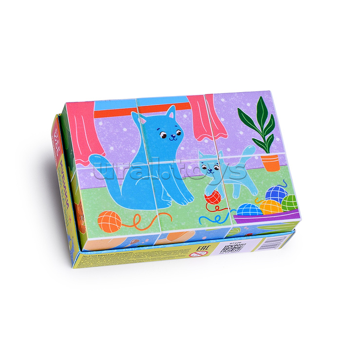 Кубики 6 шт. "Мой малыш" (StepKids)