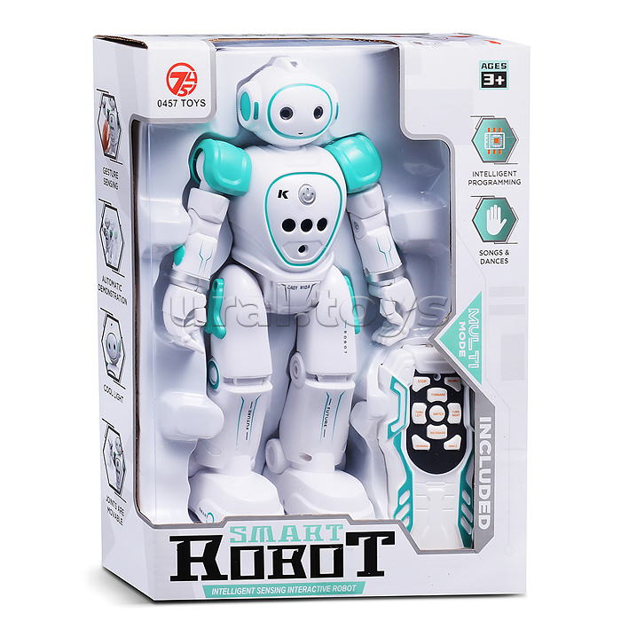 Робот "Веселый бот" р/у, 27MHz, в коробке Робот "Веселый бот" р/у, 27MHz, в коробке