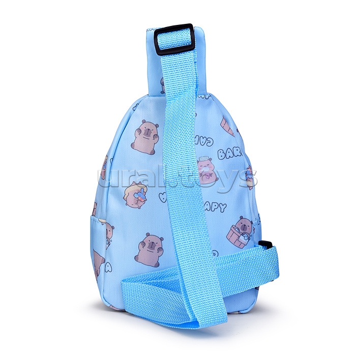 Сумка детская "Семья Капибар" 13*7*18 см.