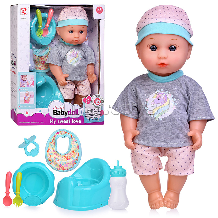 Пупс 6525 "Лилия" с акссуарами, в коробке