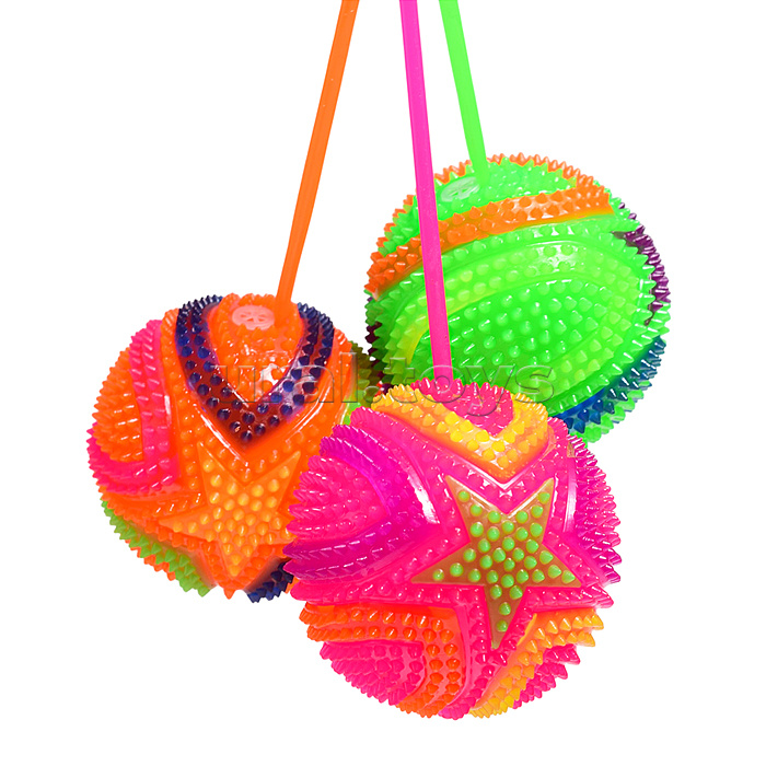 Игрушка-пищалка "Колючая звезда 2" (6,5 см) в коробке