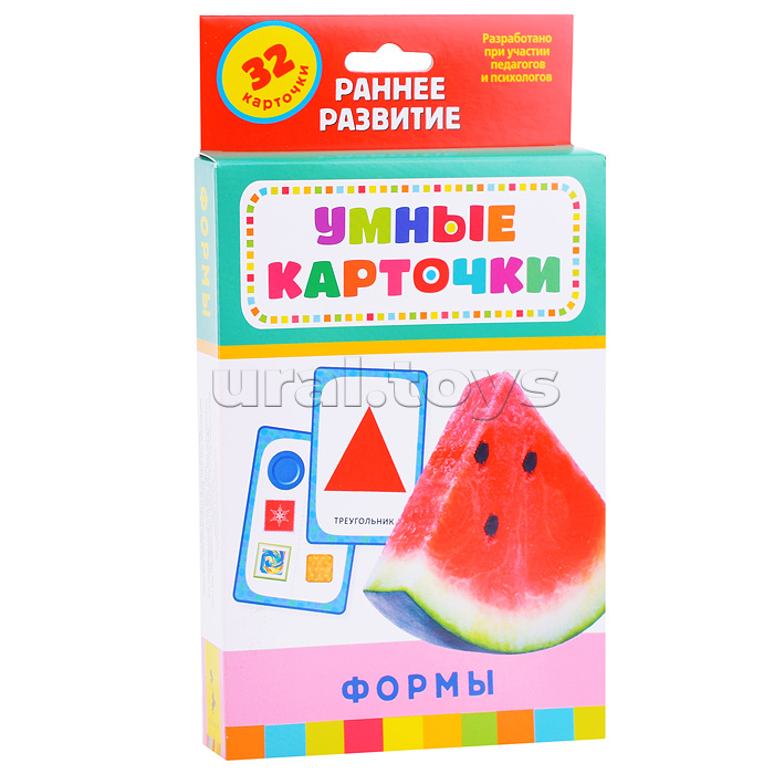 Формы (Развивающие карточки 0+)