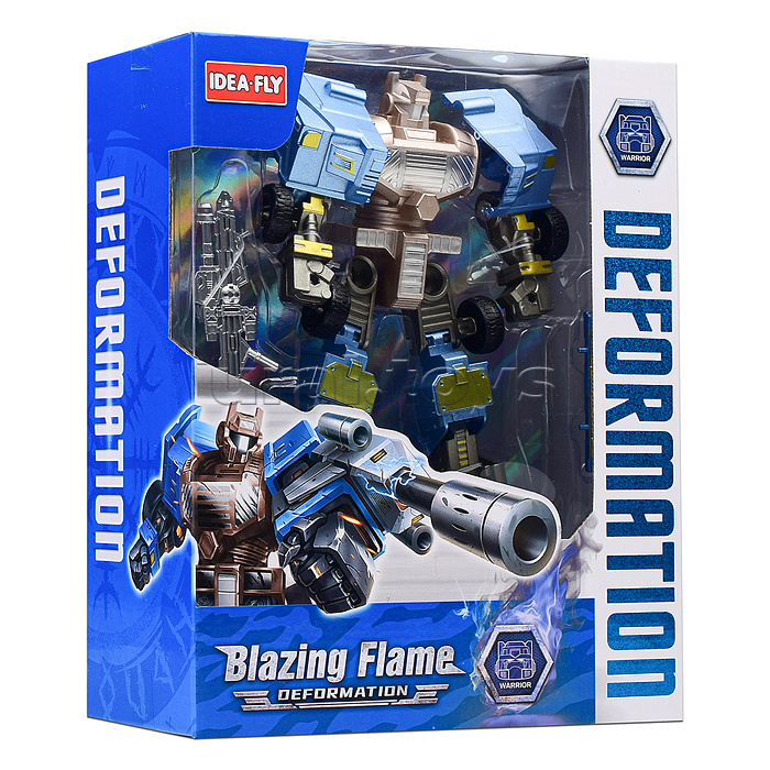 Робот "Воин огня" в коробке