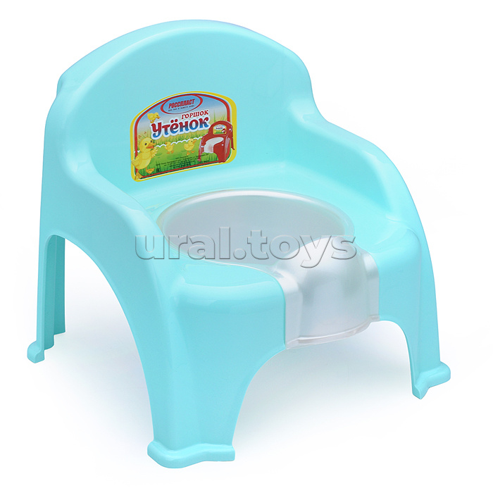 Горшок детский "Утенок" без крышки (микс-коробка)