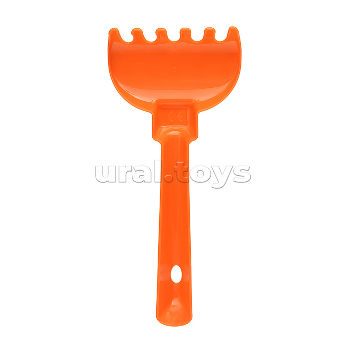 Набор №348: песочная мельница №2 с основанием ситечко среднее №2, ведро среднее с наклейкой, совок №2, грабельки №2, формочки (черепаха + морской конёк)