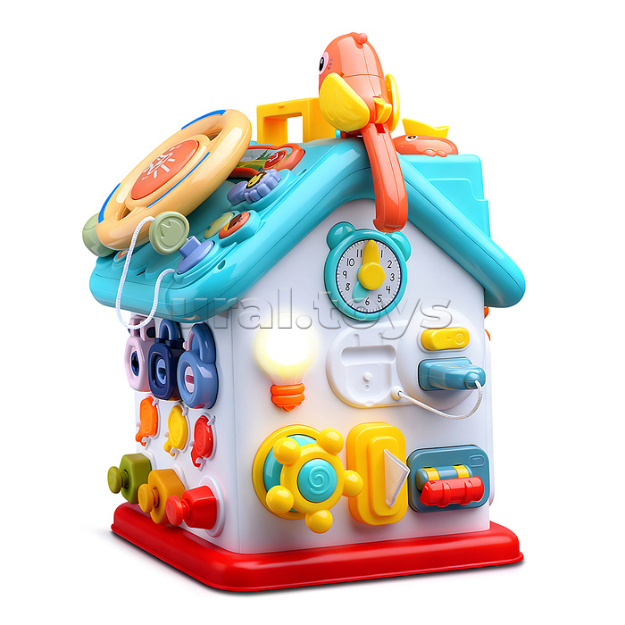 Домик развивающий "Умный домик" в коробке