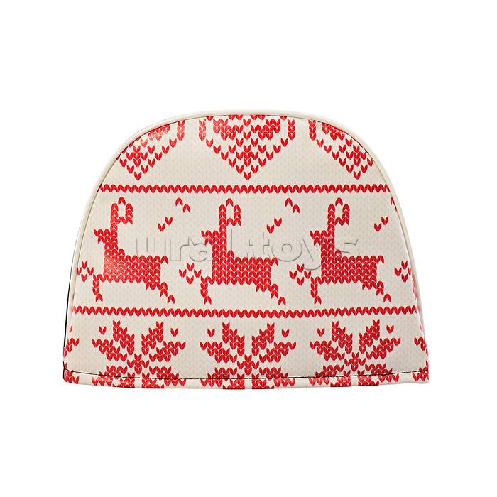 Игрушка Снегокат детский 104 "Comfort Хаски" со складной спинкой (Красный)