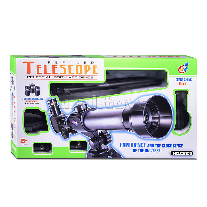 Телескоп детский "Преломление" в коробке