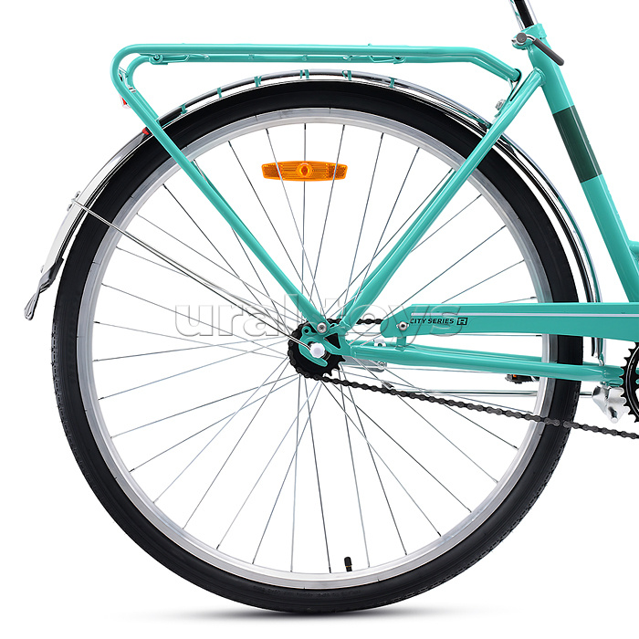 Велосипед 28" Rocket City Lady, цвет зеленый, размер 19"