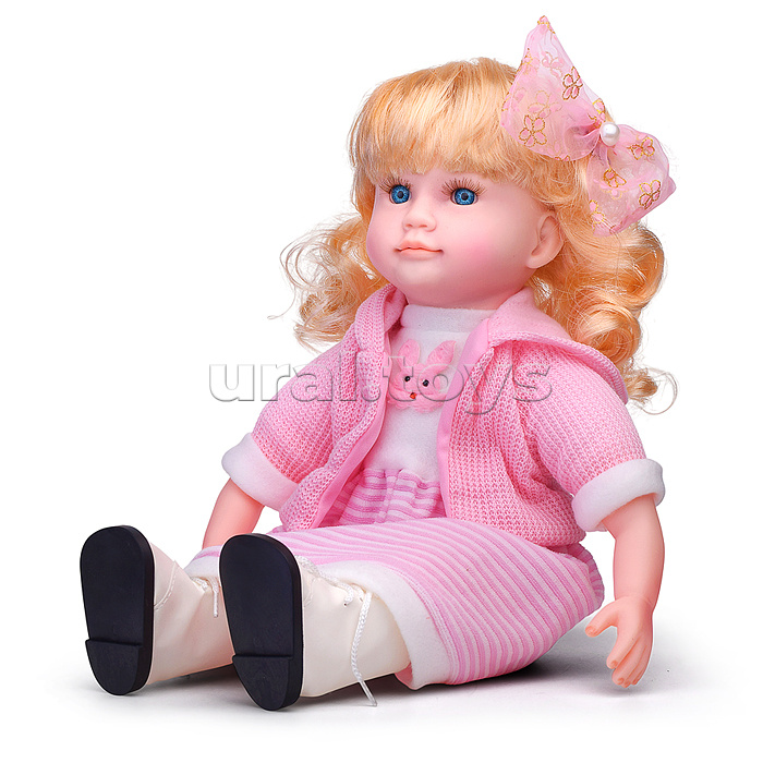 Кукла "Умница" интерактивная, с пультом управления, в коробке