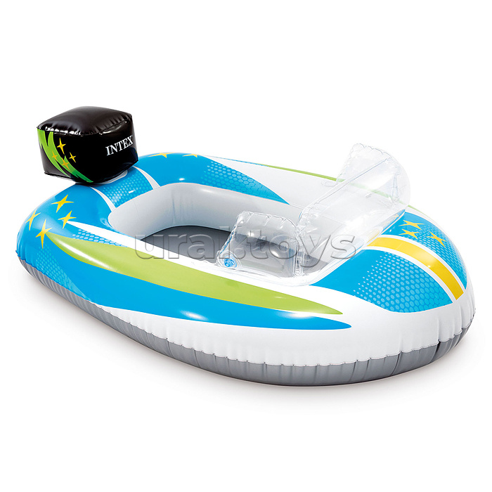 Лодка Pool Cruisers, от 3-6 лет, цвета МИКС, 59380NP INTEX