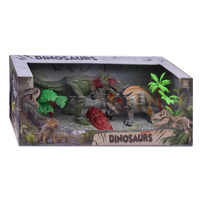 Набор динозавров "Юрский период" в коробке