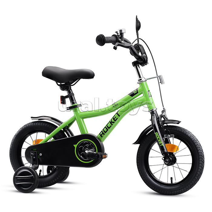 Велосипед 12" Rocket Kind, цвет зелный