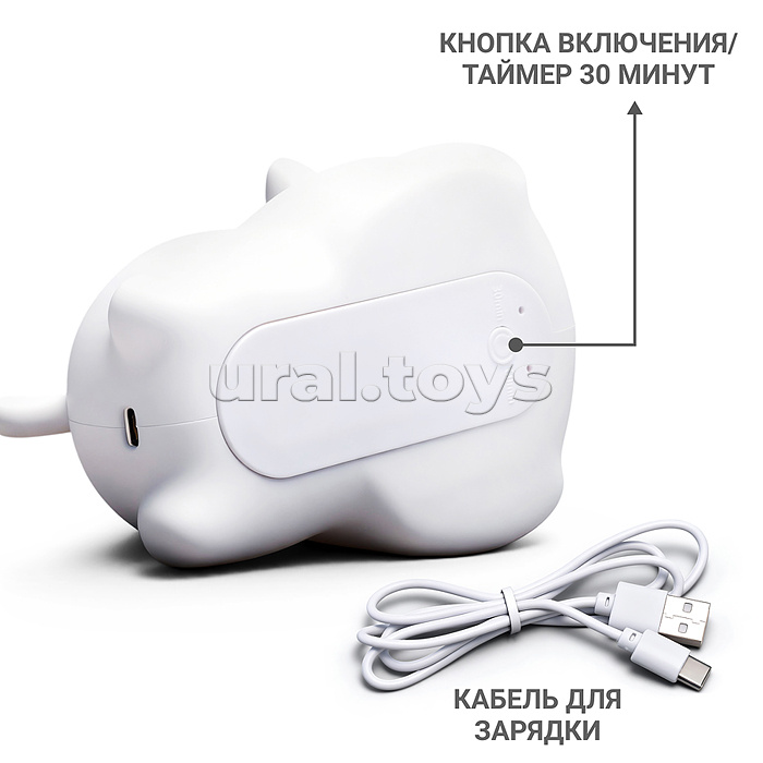 Ночник "Спящий котик" в коробке