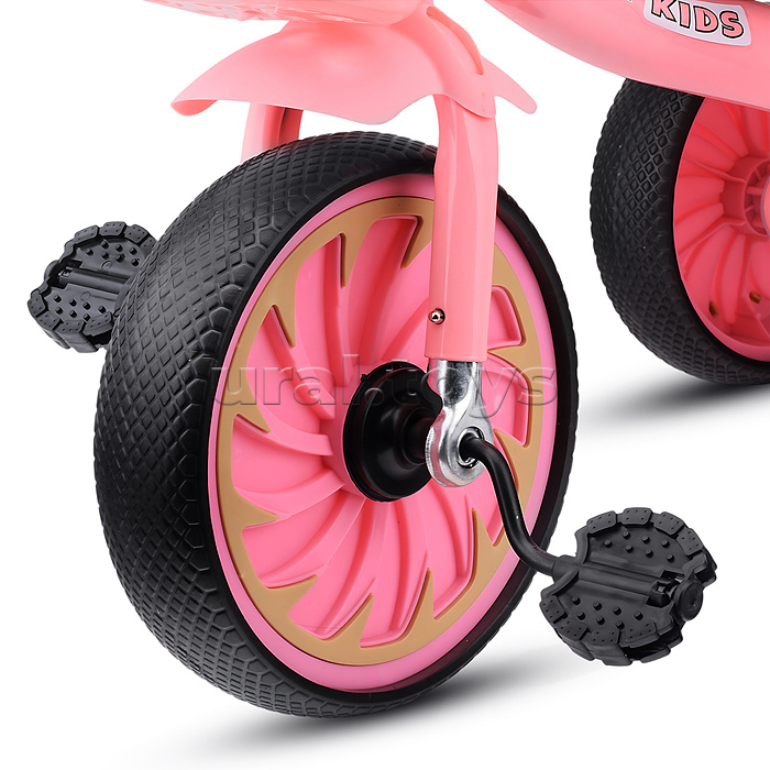 Велосипед MLX-107-PK 3-х колесный, розовый