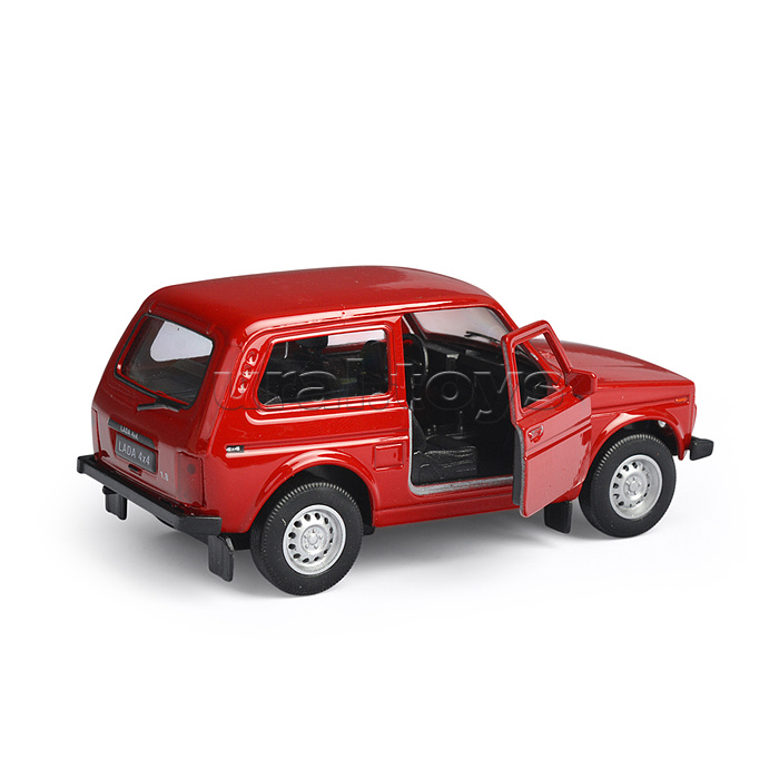 Машинка 1:38 LADA Niva, пруж. мех., цвет в асс.