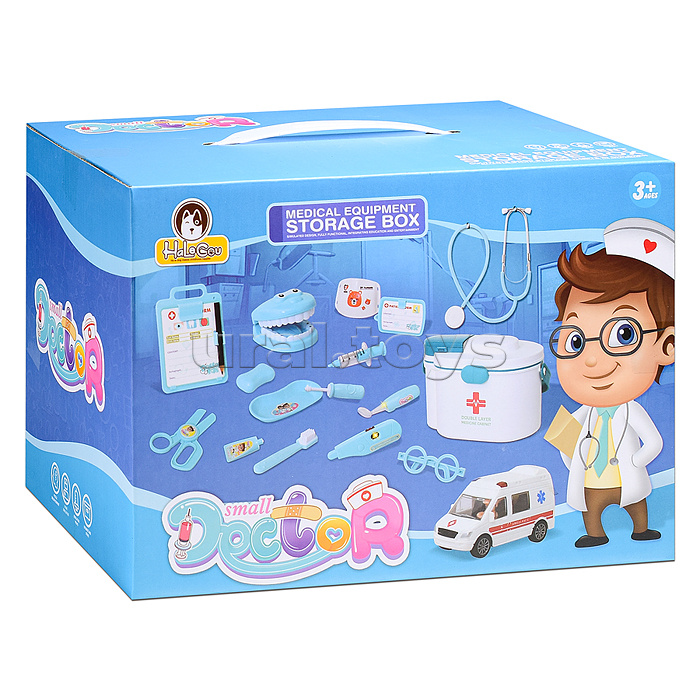 Набор доктор "Весёлая больница" в коробке