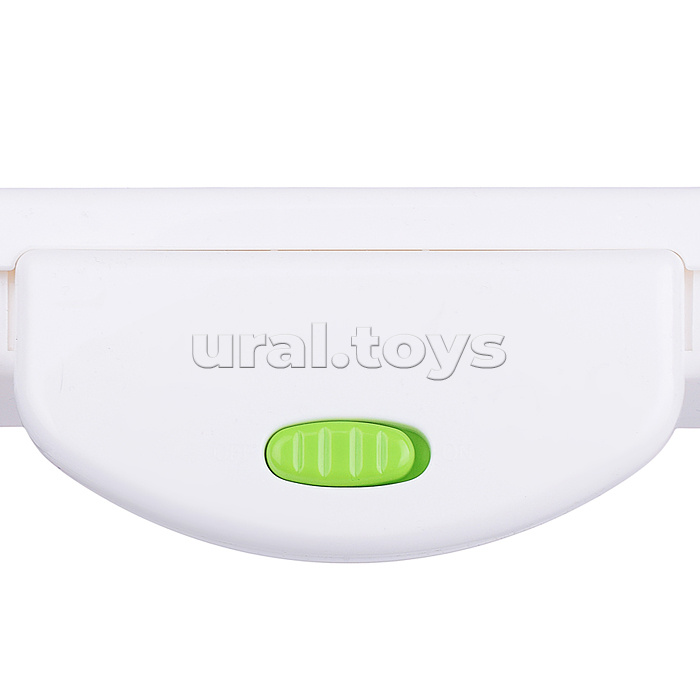 Шезлонг детский "Сова и зайчик" розовый, с вибрацией, в коробке