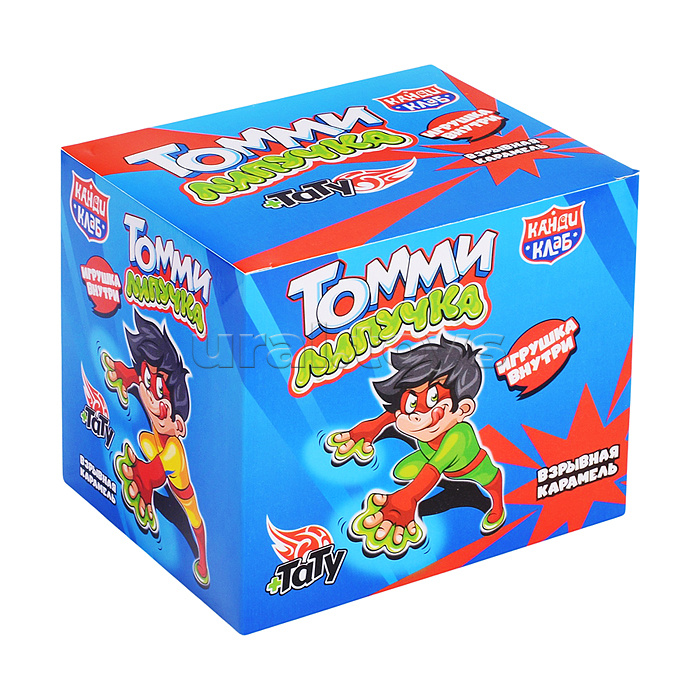 Взрывная карамель с татуировкой "Томми-липучка" 1гр*30шт