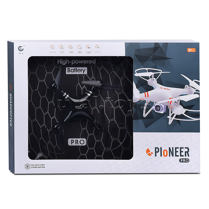 Квадрокоптер "QuadroFly" р/у, 27MHz, в коробке