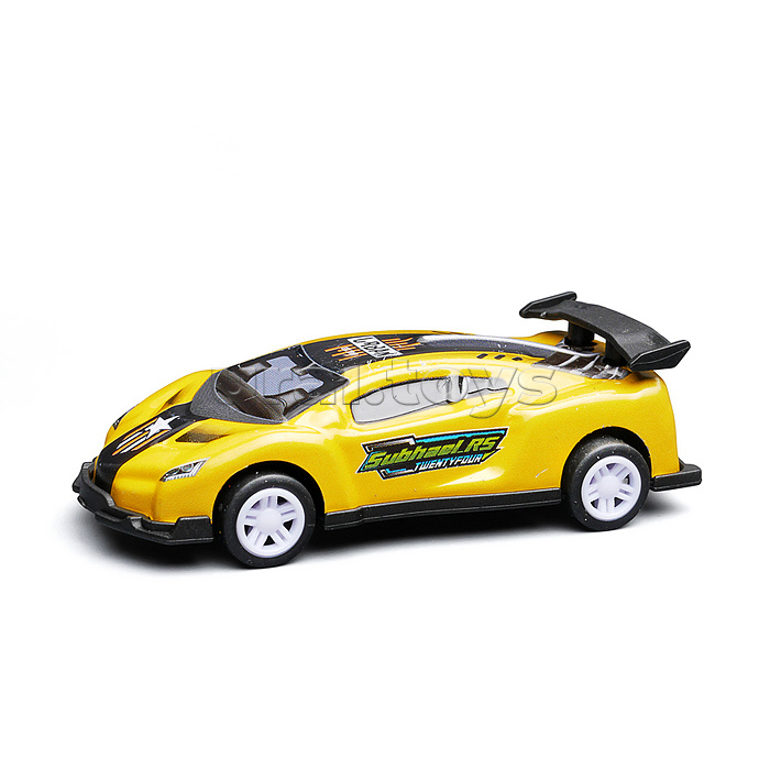 Машина "Турбо" металл, в пакете