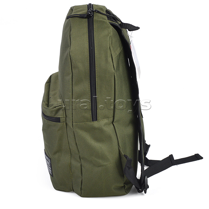 Рюкзак "Khaki" подростковый 40x29x17 см (14 л) 250 г, 1 отделение на молнии, 1 передний карман, темно-зеленый Рюкзак "Khaki" подростковый 40x29x17 см (14 л) 250 г, 1 отделение на молнии, 1 передний карман, темно-зеленый