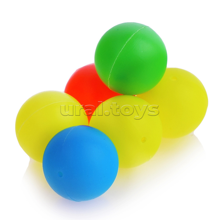 Пистолет с мягкими полимерными пулями, шариками и мишенью, в пакете