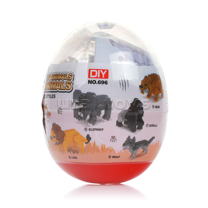 Конструктор "Фигурки: Царство животных" в коробке