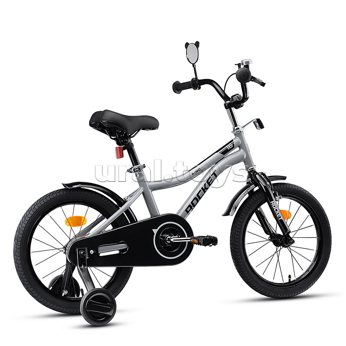 Велосипед 16" Rocket Kind, цвет серый
