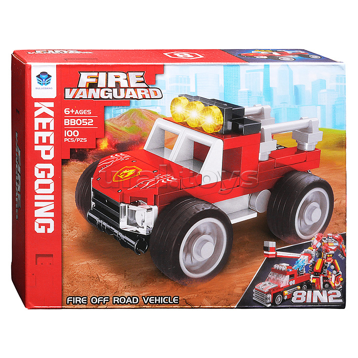 Конструктор "Хранитель безопасности" 8 в 1 (731 дет.) в коробке