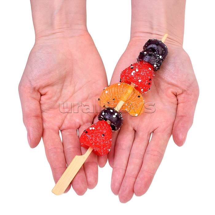 Игрушка - антистресс "Канапе на шпажке" в пакете