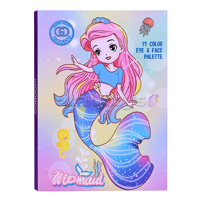 Косметика детская " Морская звёздочка" (палетка теней)