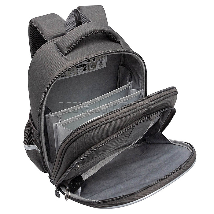 Рюкзак школьный (серый)