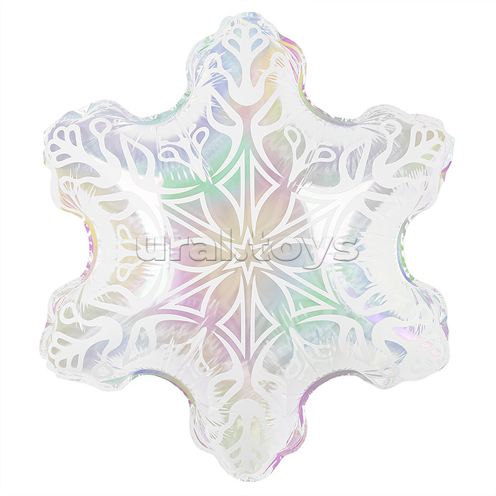 Шар (24''/61 см) Фигура, Снежинка (надув воздухом), Прозрачный, Хамелеон, 1 шт. в уп. Шар (24''/61 см) Фигура, Снежинка (надув воздухом), Прозрачный, Хамелеон, 1 шт. в уп.