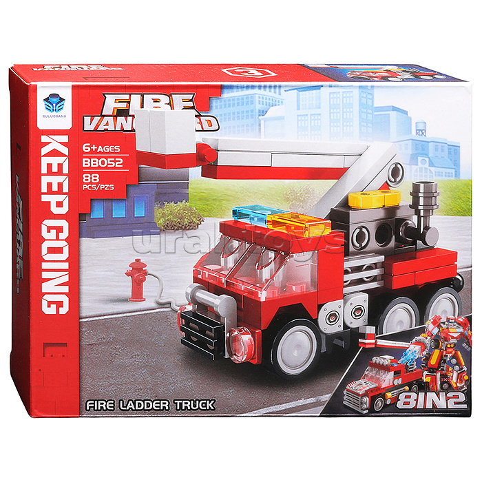 Конструктор "Хранитель безопасности" 8 в 1 (731 дет.) в коробке