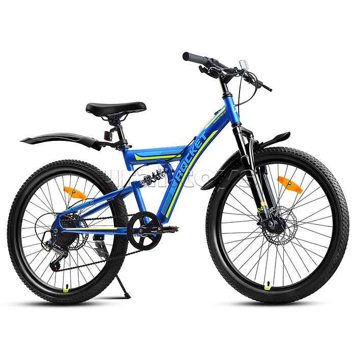 Велосипед 24" Rocket Azkar Pro, цвет синий, размер 15"