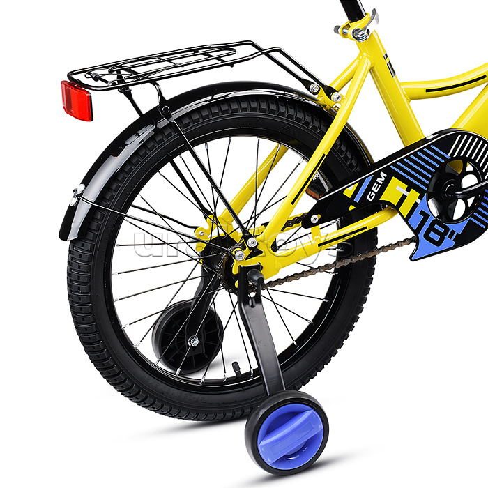Велосипед 18" Rocket Gem, цвет желтый