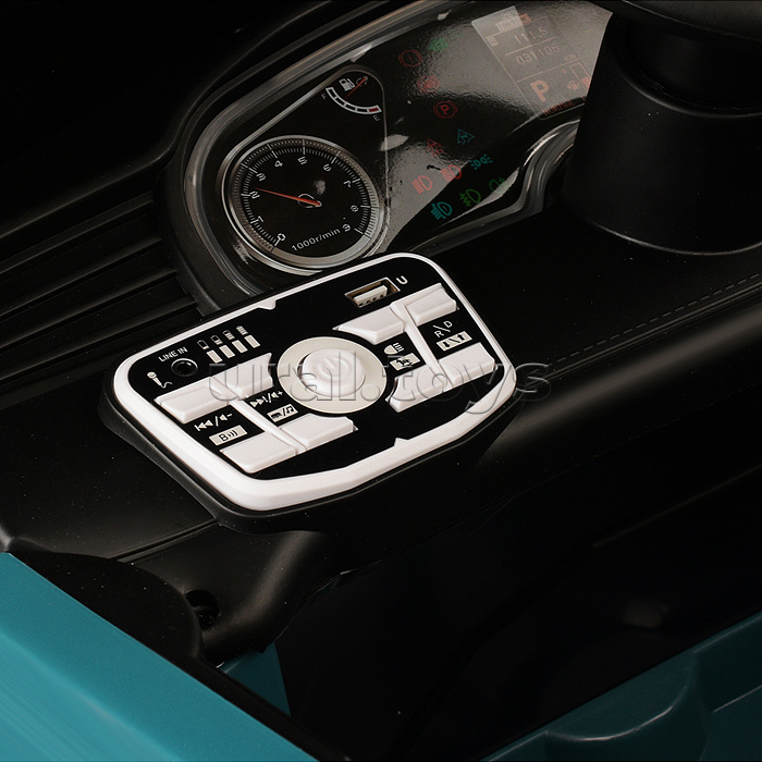 Электромобиль детский "Крутой внедорожник" (цвет ультрамарин)