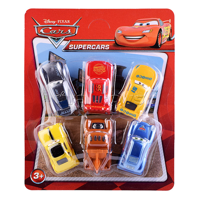 Набор машинок "Тачки" блистер