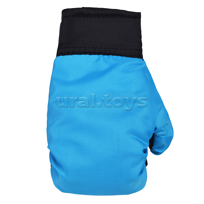 Набор детский игровой (перчатки, груша 70 см.) Оксфорд (черно-голубой)