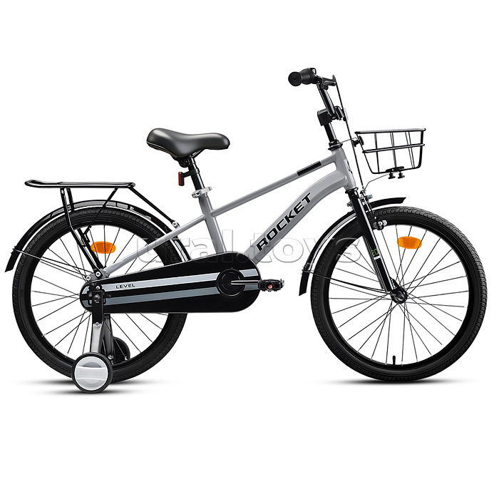 Велосипед 20" Rocket Level, цвет серый