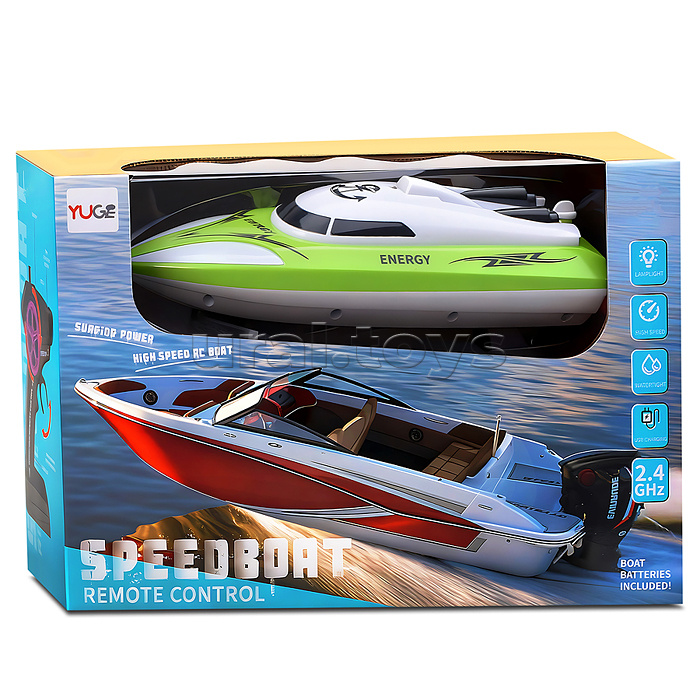 Лодка "Свет" р/у, 27MHz, в коробке