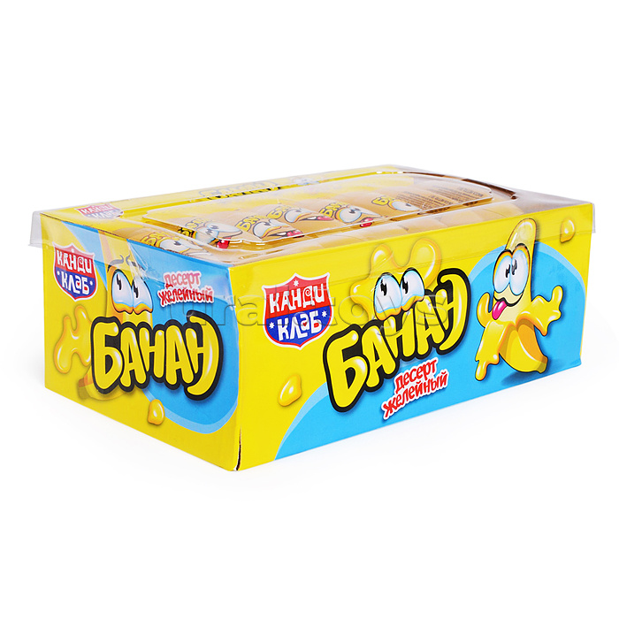Десерт желейный "Банан" 55мл*24шт