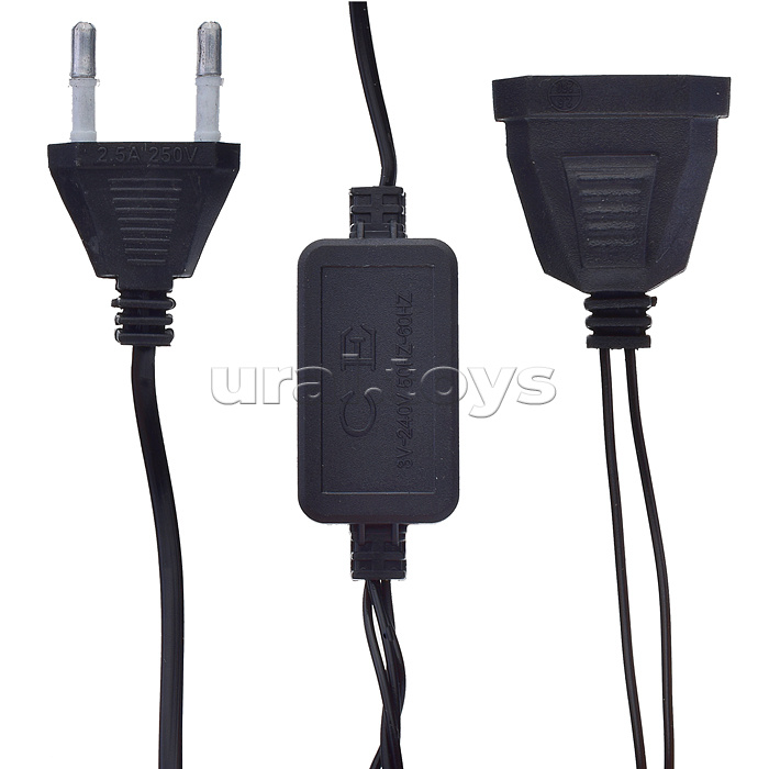 Электрогирлянда светодиодная Шарики матовые, 20 ламп, холодный